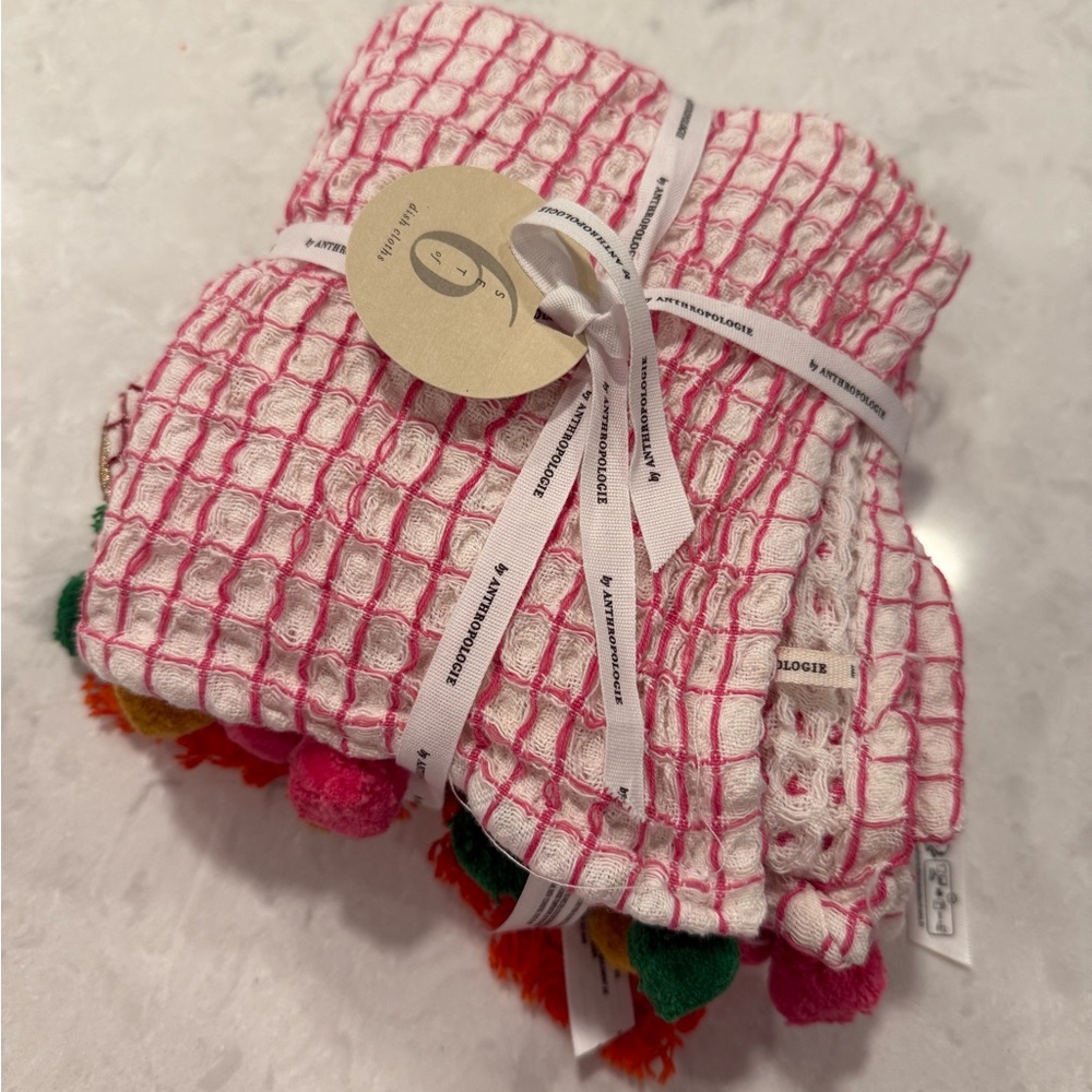 NWT Anthropologie Dish Cloths